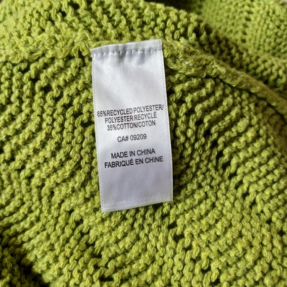 Green Knitted Cleo Sweater Vest - Picture 6 of 8